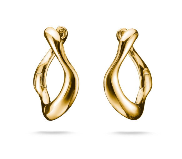 Luxoia - Thomas Sabo Creolen klein Natural Beauty vergoldet - CR754-413-39