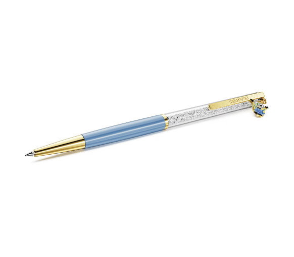 Luxoia - Swarovski Crystalline Ballpoint Pen Minions Blue Gold tone plated - 5744245