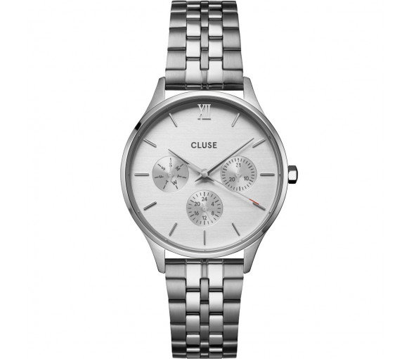Luxoia - Cluse Minuit Multifunction Silver - CW10703