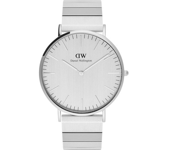 Luxoia - Daniel Wellington Classic Piano Link Silver Unitone - DW00100775