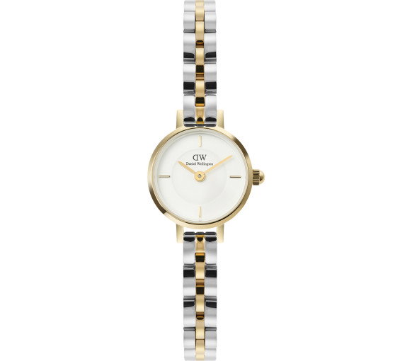 Luxoia - Daniel Wellington Petite Mini Arch 3-Link Two Tone Gold - DW00100923