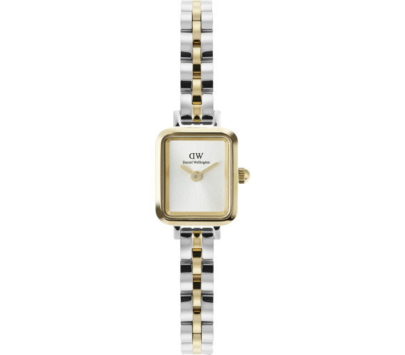 Luxoia - Daniel Wellington Quadro Mini Arch 3-Link Two Tone Gold - DW00100925