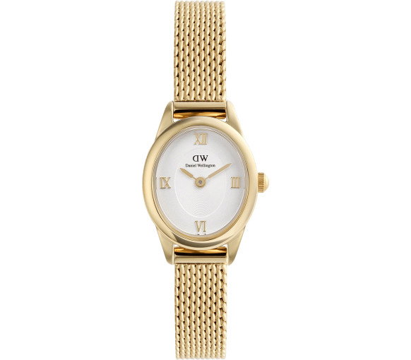 Luxoia - Daniel Wellington Ophelia Mini Mesh White Gold - DW00100939