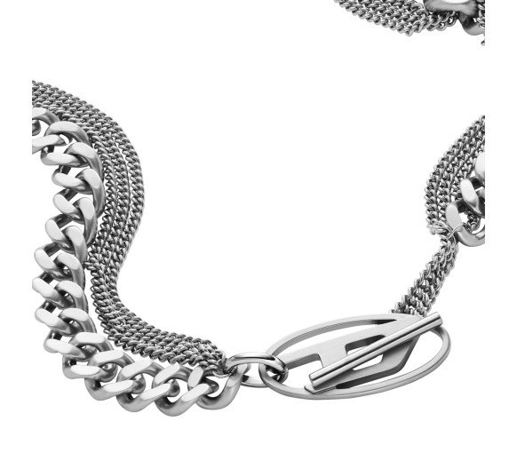 Luxoia - Diesel Collier Oval D Logo - DX1549040