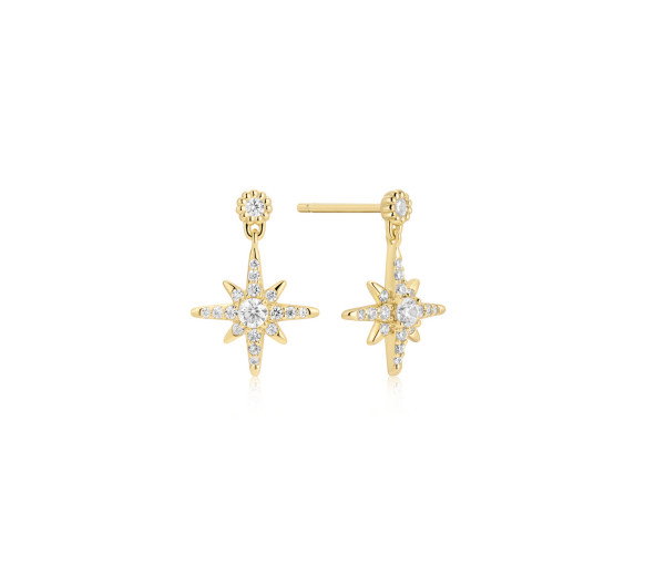 Luxoia - Ania Haie Gold Dangling Nova Stars Ohrstecker - E071-02G