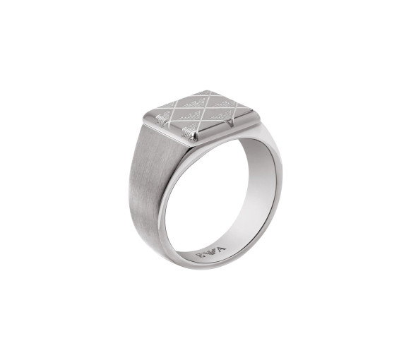 Luxoia - Emporio Armani Eagle Logo Ring - EGS3136040