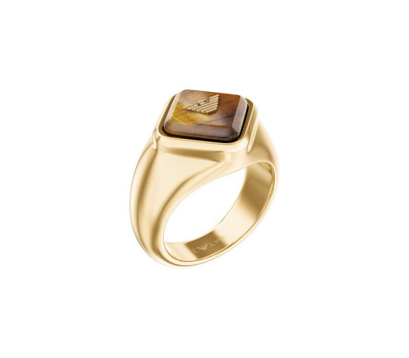 Luxoia - Emporio Armani Eagle Logo Ring - EGS3379251