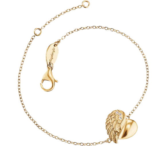 Luxoia - Engelsrufer Armband Herzflügel - ERB-LILHEARTWING-G