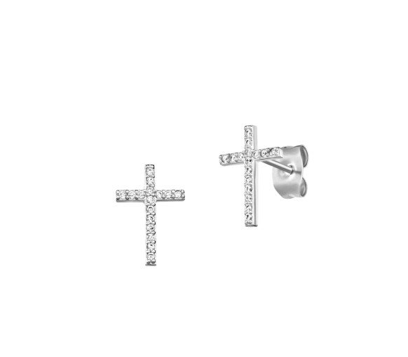 Luxoia - Engelsrufer Ohrstecker Lilcross - ERE-LILCROSS-ZI-ST