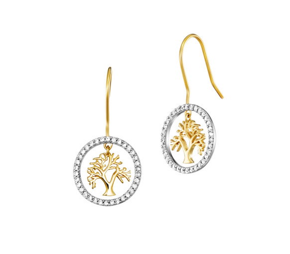 Luxoia - Engelsrufer Ohrhänger Lebensbaum - ERE-LILTREE-ZI-G-H