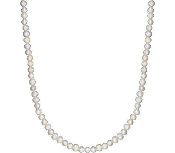 Luxoia - Engelsrufer Halskette Süßwasserperlen - ERN-40+5-PE