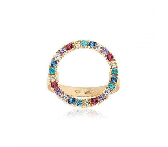 Luxoia - Sif Jakobs Biella Grande Ring - SJ-R3120-XCZ(YG)