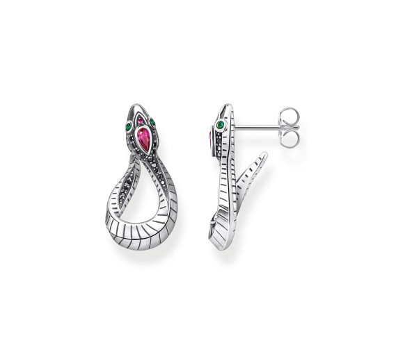 Luxoia - Thomas Sabo Ohrringe Schlange Silber - H2123-342-7