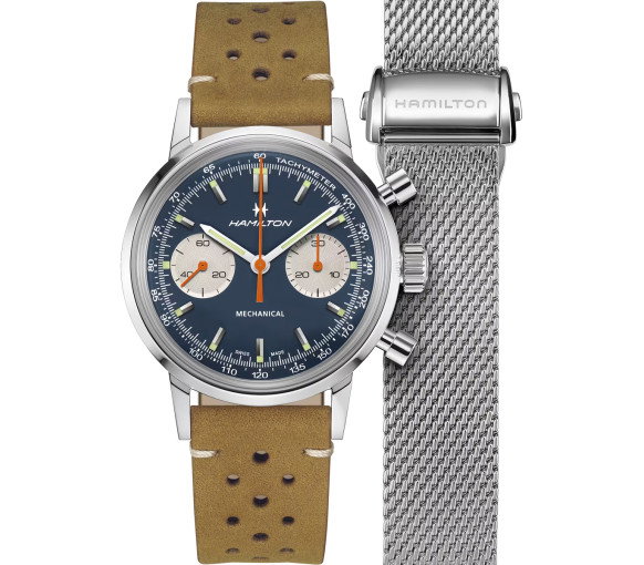 Luxoia - Hamilton American Classic Intra-Matic Mechanical Chrono - H38429541