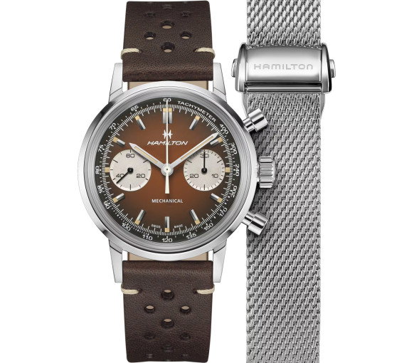 Luxoia - Hamilton American Classic Intra-Matic Mechanical Chrono - H38429591