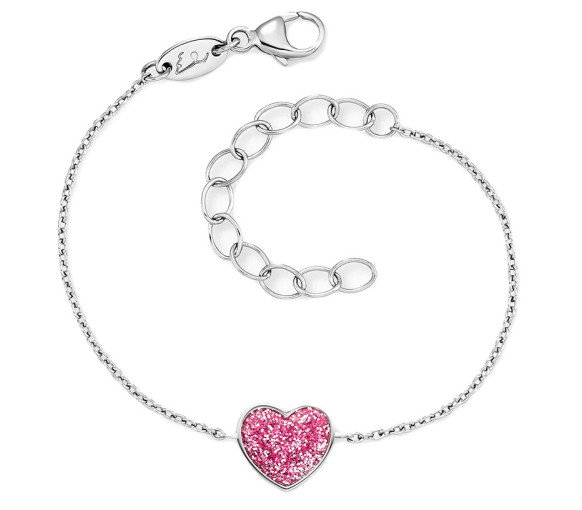 Luxoia - Herzengel Armband Glitzerherz - HEBS-GLITTERHEART