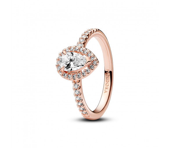 Luxoia - Pandora Funkelnder Birnen Kranz Ring - 182835C01