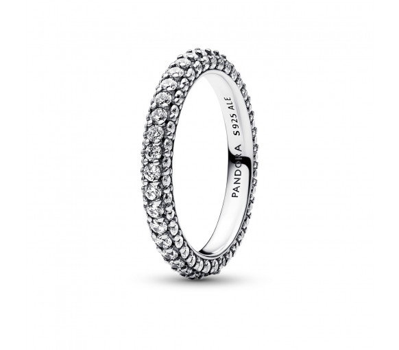 Luxoia - Pandora Timeless Einreihiger Pavé Ring - 192627C01