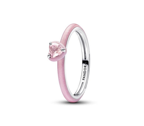 Luxoia - Pandora ME Bague Cœur Chakra Rose - 193088C02