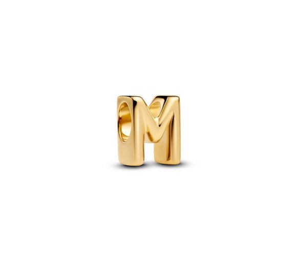 Luxoia - Pandora Buchstabe M Alphabet Mini Charm - 763959C00