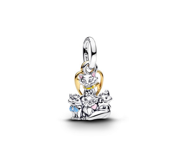 Luxoia - Pandora Charm Pendant Disney Les Aristochats Duchesse & ses Chatons - 764465C01