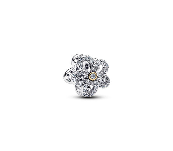 Luxoia - Pandora Charm Ajouré Fleur Pavé - 764480C01
