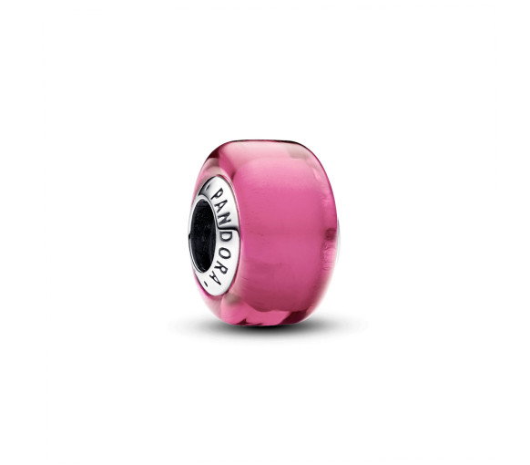 Luxoia - Pandora Rosafarbenes Murano Glas Mini Charm - 793107C00