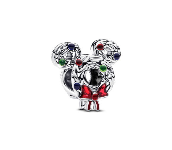 Luxoia - Pandora Disney Micky Maus Adventkranz Charm - 793531C01