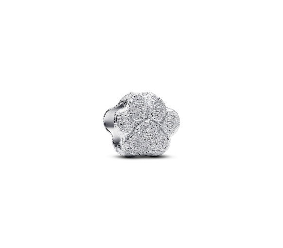 Luxoia - Pandora Strukturierte Pfote Mini Charm - 794043C00