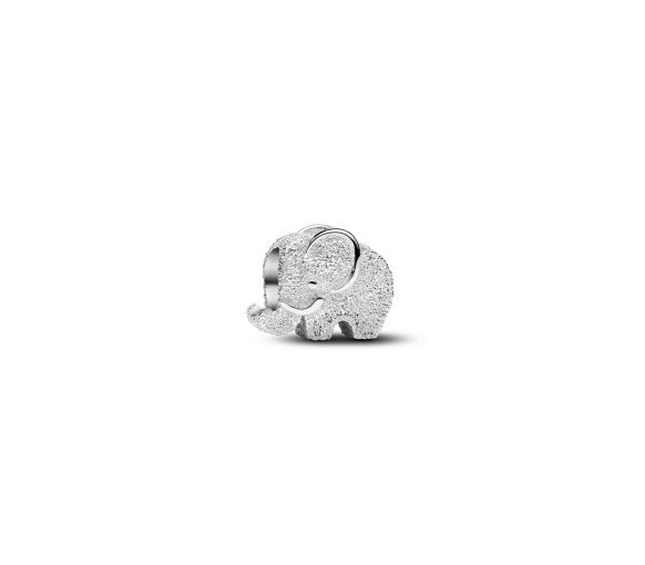 Luxoia - Pandora Strukturierter Elefant Mini Charm - 794528C00