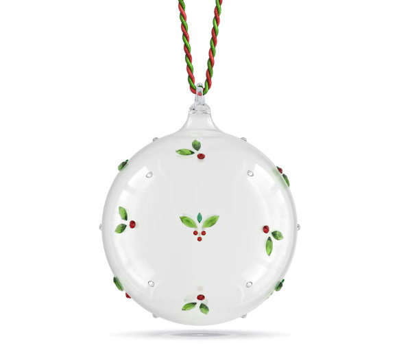 Luxoia - Swarovski Holiday Cheers Mistletoe Ball Ornament - 5735574