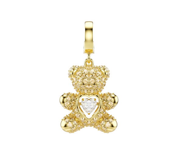 Luxoia - Swarovski Charm Idyllia Taglio misto Orsetto Placcato color oro - 5743147