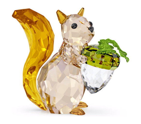 Luxoia - Swarovski Idyllia Squirrel and Acorn - 5683617