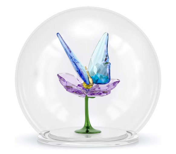 Luxoia - Swarovski Idyllia Glass Ball Butterfly and Flower - 5721543