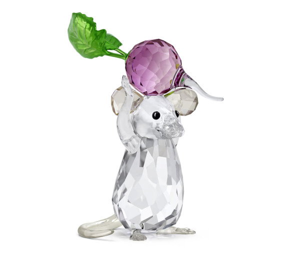 Luxoia - Swarovski Idyllia Mouse and Radish - 5732810