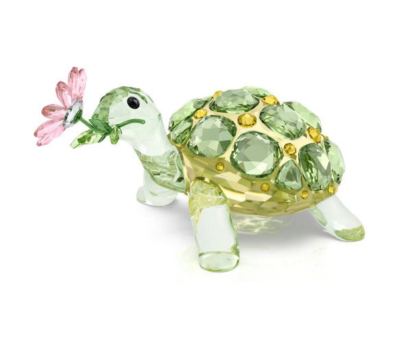 Luxoia - Swarovski Idyllia Schildkröte und Margerite - 5721542