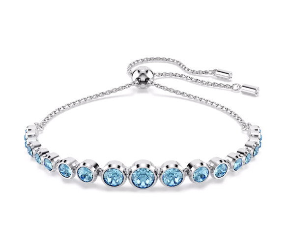 Luxoia - Swarovski Imber Tennis Armband Gemischte Rundschliffe Blau - 5719282