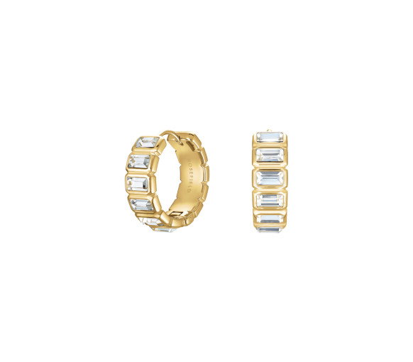 Luxoia - Rosefield Iconic Octagon Ohrringe - JEOHG-J1130