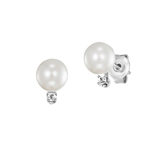 Luxoia - Julie Julsen Ohrstecker Pearl - JJER02-6S