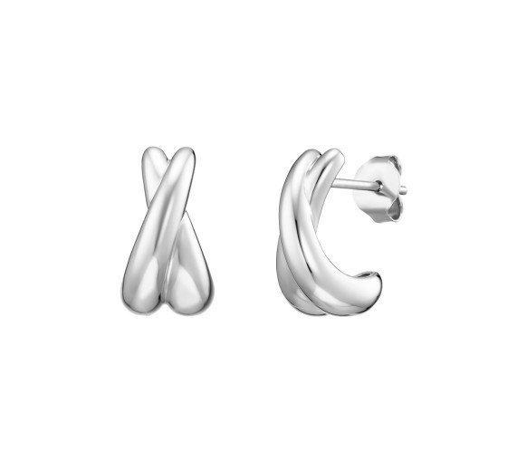 Luxoia - Julie Julsen Crossed Lines Ohrstecker - JJER33700S