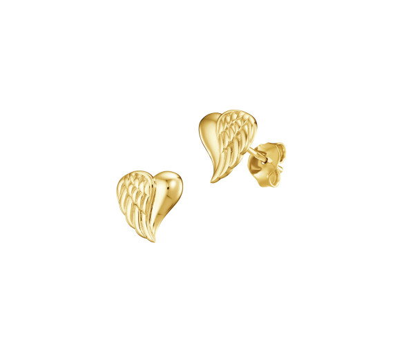 Luxoia - Julie Julsen Kids Ohrstecker Heartwing - JJKER34452-G