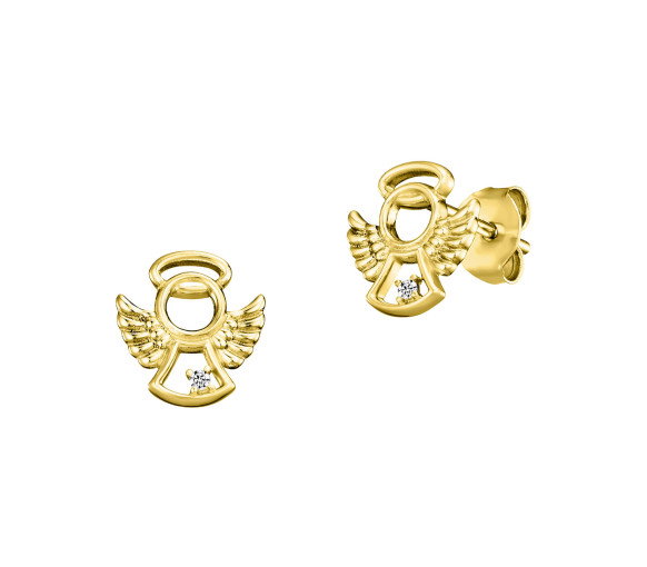 Luxoia - Julie Julsen Kids Ohrstecker Angel - JJKER34698-G