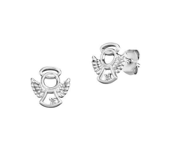 Luxoia - Julie Julsen Kids Ohrstecker Angel - JJKER34698-S