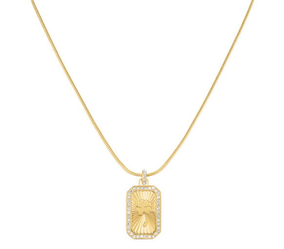 Luxoia - Rosefield Clover Amulet Halskette - JNCAG-J1272