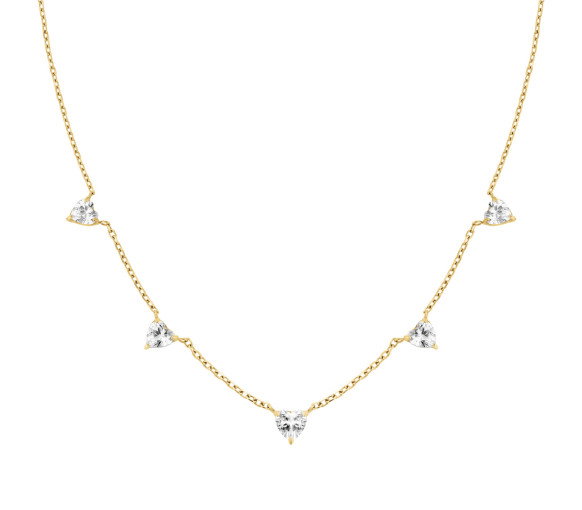 Luxoia - Rosefield Row of Hearts Halskette - JNRHG-J1005