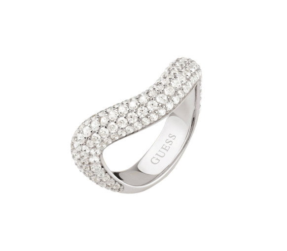Luxoia - Guess Double Wave Ring - JSBR05078JWRH