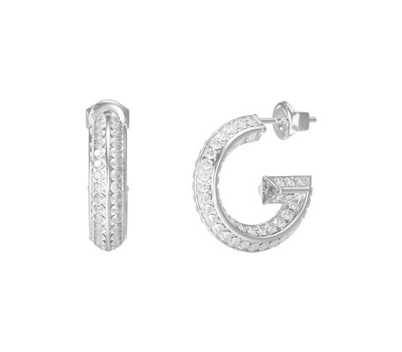 Luxoia - Guess G Crystal Ohrringe - JUBE05444JWRHT-U