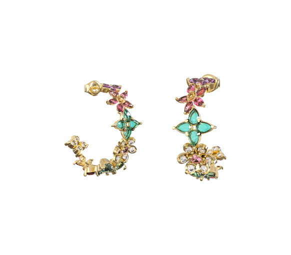 Luxoia - Guess Secret Garden Ohrstecker - JUBE06031JWYGMCT-U