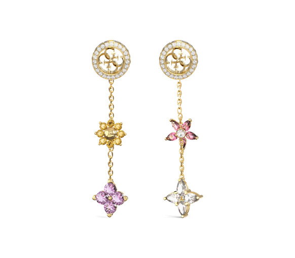 Luxoia - Guess Secret Garden Ohrstecker - JUBE06036JWYGMCT-U