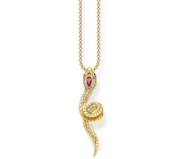 Luxoia - Thomas Sabo Halskette Schlange Gold - KE1992-488-7-L45V
